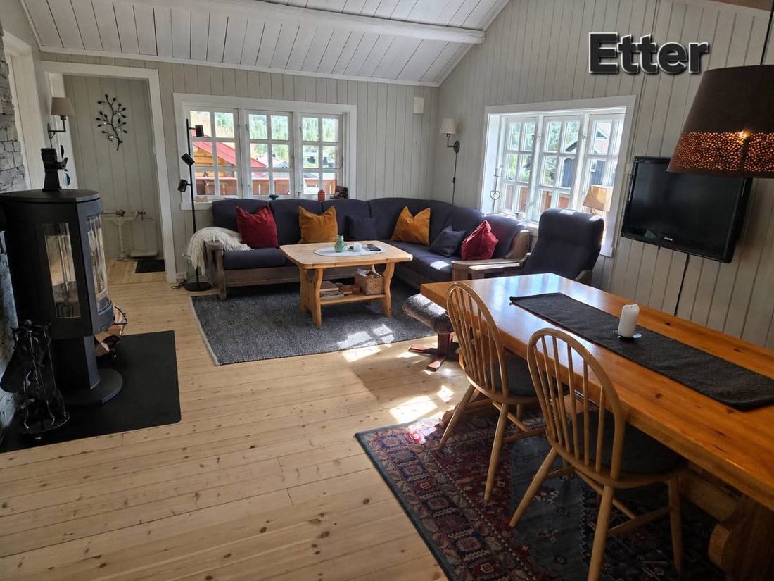 Hytta etter vask